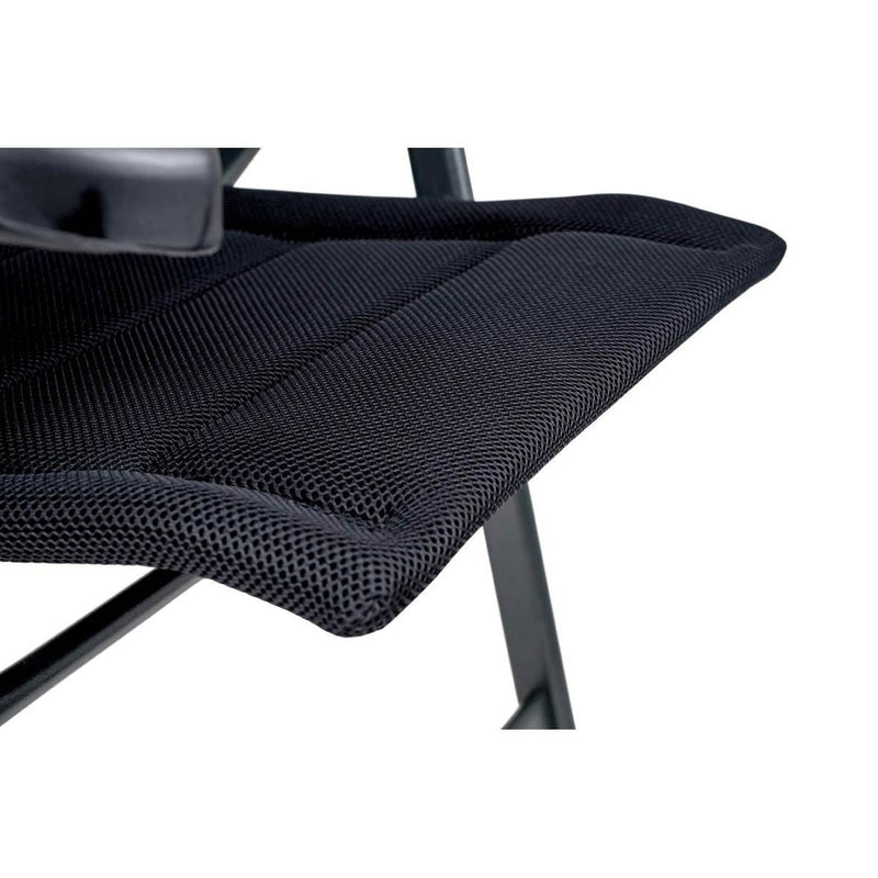 Crespo Chair AP/237 Air Deluxe Black Crespo - UK Camping And Leisure