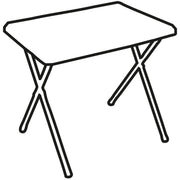 Quest Fleetwood Low Grey Folding Camping Table Quest - UK Camping And Leisure