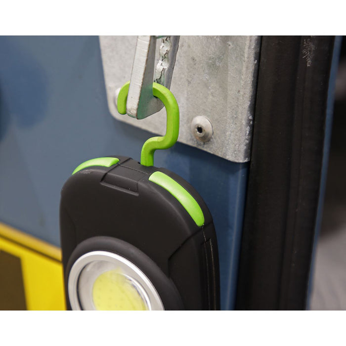 Sealey Rechargeable Torch Light Wireless Speaker 10W COB LED 500 Lumens Lamp Sealey - UK Camping And Leisure