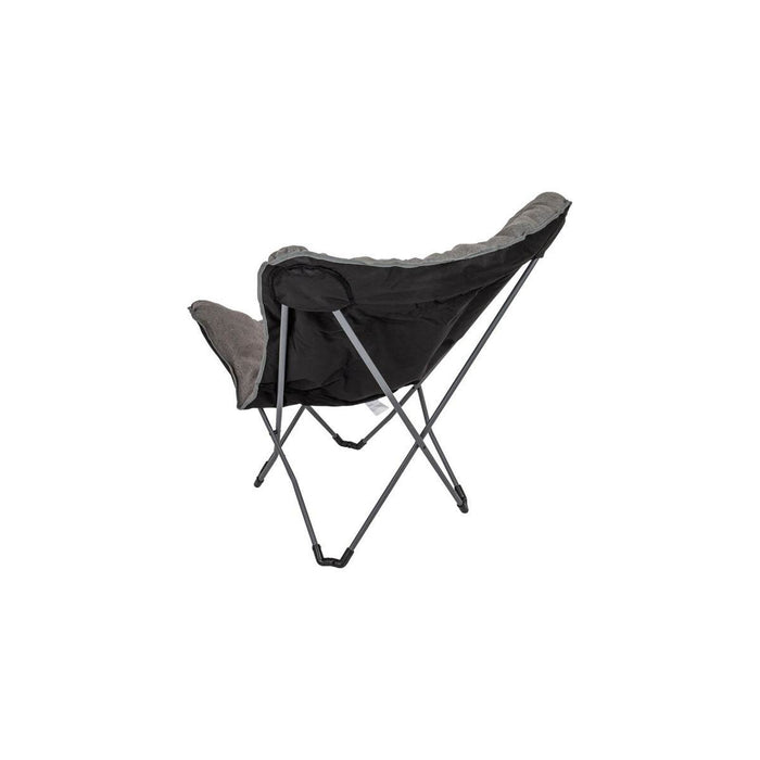 Bo-Camp Urban Collection Butterfly Chair Grainger L Grey Bo-Camp - UK Camping And Leisure