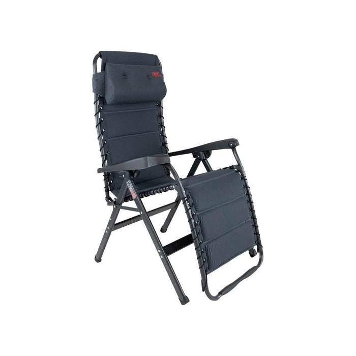 Crespo Zero Gravity Chair AP/232 Air Deluxe Grey Crespo - UK Camping And Leisure