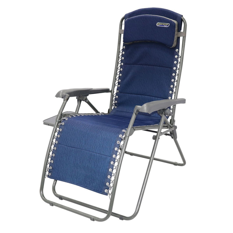 Quest Ragley Pro Relax Camping Caravan Chair with Side Table Quest - UK Camping And Leisure