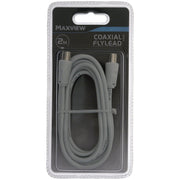 Maxview Coax Flylead 2M H84021M Maxview - UK Camping And Leisure