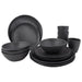 Bo-Camp Urban Collection Tableware Hoxton 16 Pieces Grey Bo-Camp - UK Camping And Leisure