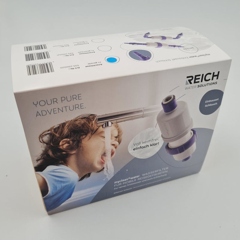 Myclean@Water Filter 2 Straight Rigid Nozzles 533-250020 Reich - UK Camping And Leisure