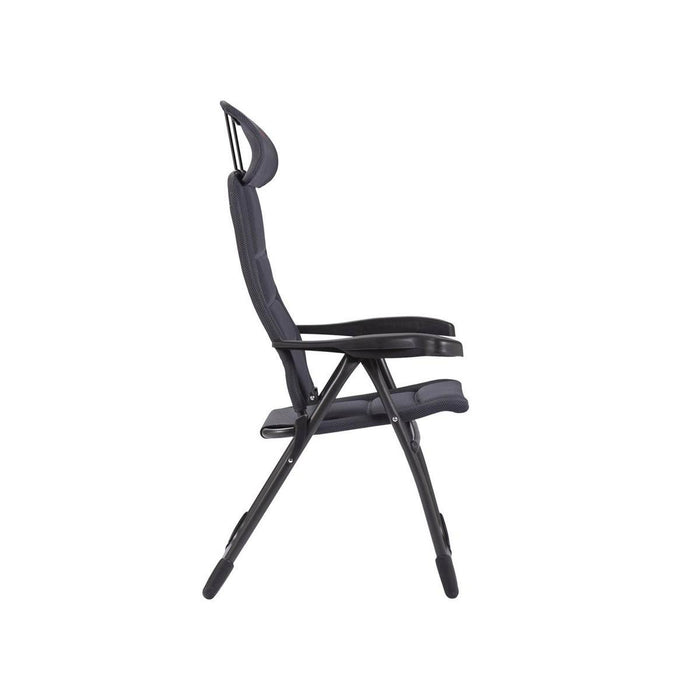 Crespo Chair AP/215 Air Deluxe Compact Grey Crespo - UK Camping And Leisure