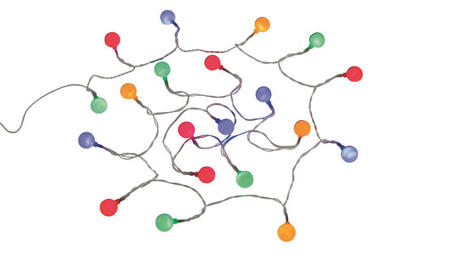 Outwell Gamma Light Chain Camping LED Decorative String Lights Multi Colour