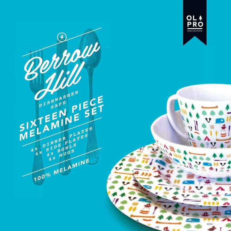 Olpro Melamine Set 16 Piece Berrow Hill
