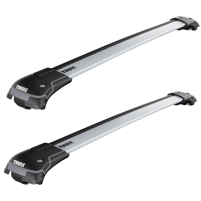Thule WingBar Edge Roof Bars Aluminum fits Cadillac SRX 2005-2009 SUV 5-dr with Raised Rails Thule - UK Camping And Leisure