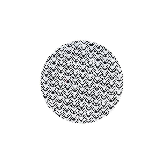 Bo-Camp Tableware Mix & Match Melamine 16 Pieces Black/White Bo-Camp - UK Camping And Leisure