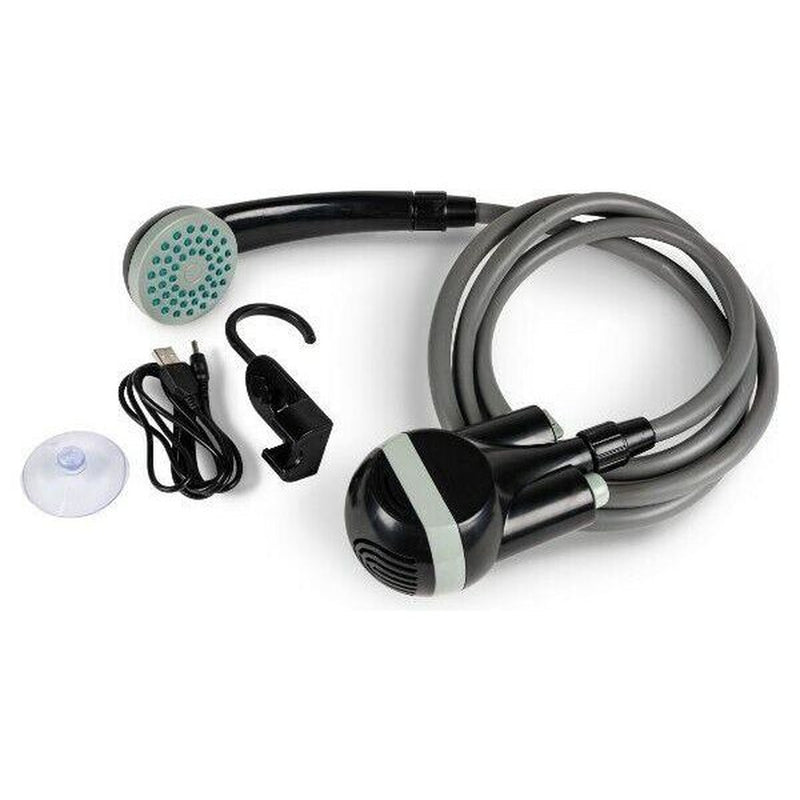 Kampa USB Portable Rechargeable Power Shower with Submersible pump Kampa - UK Camping And Leisure