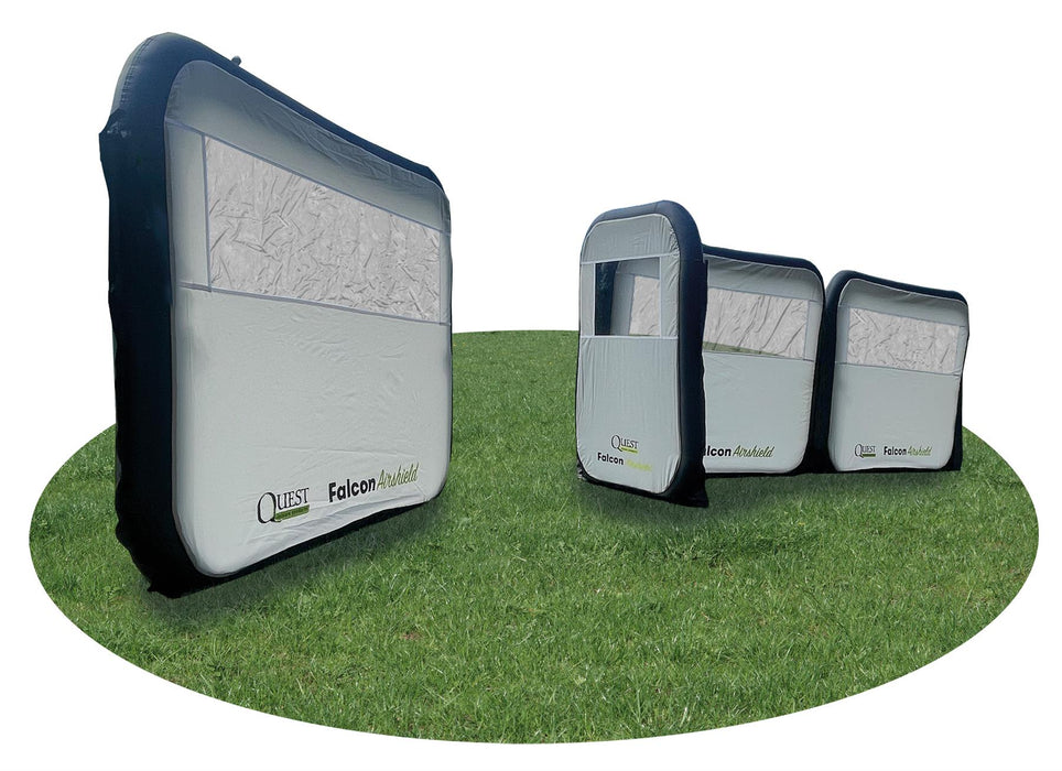 Quest Falcon Pro Airshield Windbreak Door Grey Quest Leisure - UK Camping And Leisure