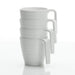 Soft White Stacking Mug (4) SW423 Flamefield - UK Camping And Leisure