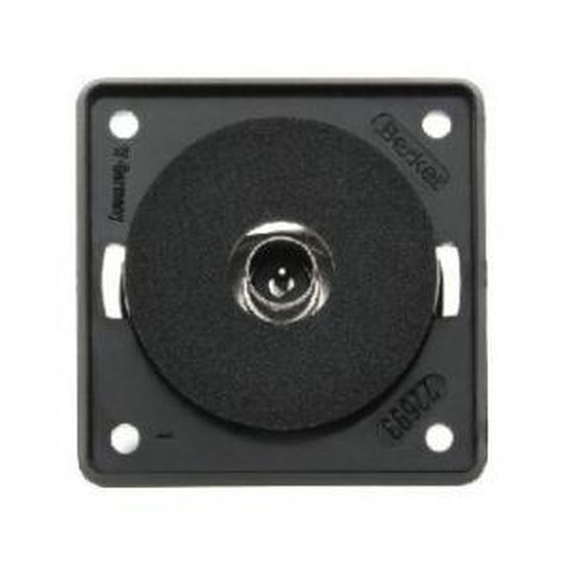 Berker Tv Aerial Point Anthracite 21224A Berker - UK Camping And Leisure