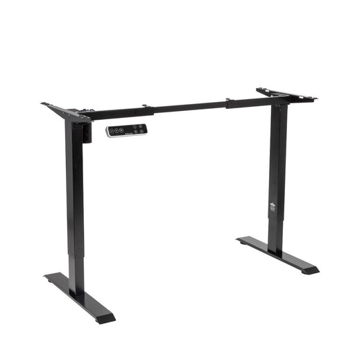 Dellonda Single Motor Ultra-Quiet Adjustable-Height Desk Frame- Black Dellonda - UK Camping And Leisure