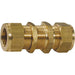 Brass Bulkhead Coupling 1/2" Tube 3/4" Wade - UK Camping And Leisure