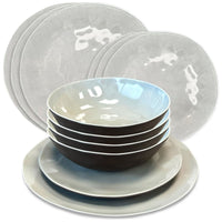MDS1203 Liberty Capri 12 Piece Melamine Dinner Set LL1382