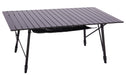Quest Elite Colliford Slatted Black Camping Table Quest - UK Camping And Leisure