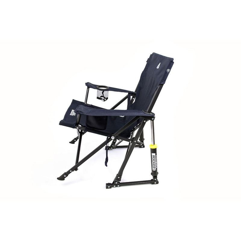 GCI Outdoor Kickback Rocker Camping Rocking Chair - Indigo Blue - View 4