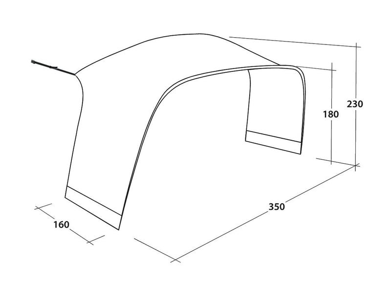 Outwell Lounge Tent Lounge Connector Large