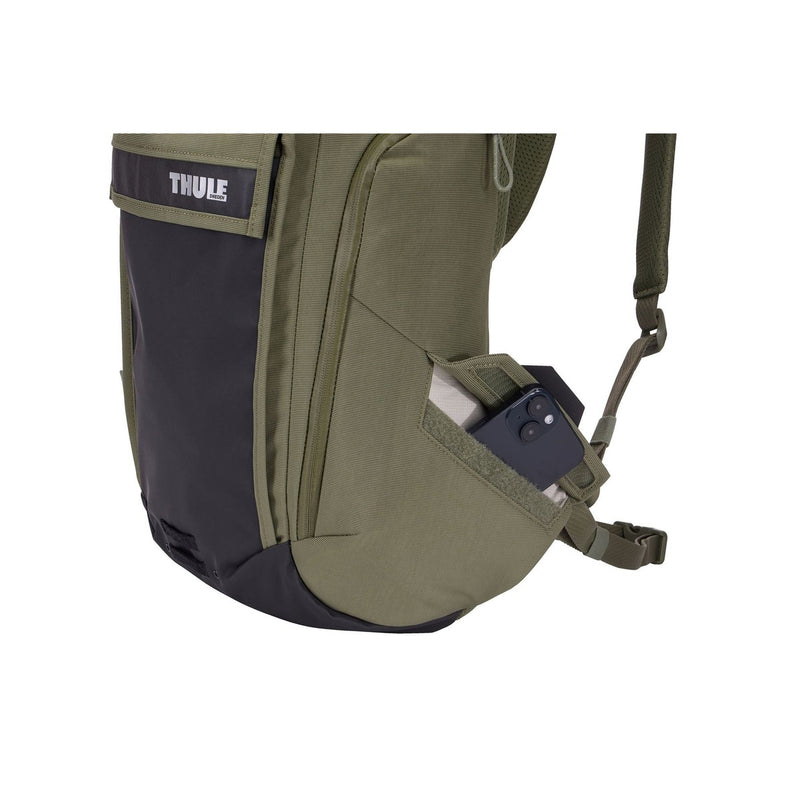 Thule Paramount bike commute backpack soft green 20L Thule - UK Camping And Leisure