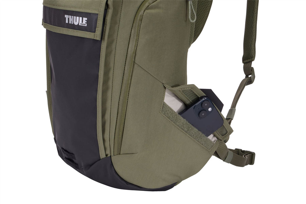 Thule Paramount bike commute backpack soft green 20L Thule - UK Camping And Leisure