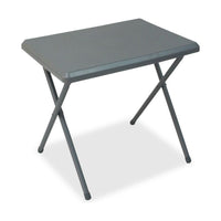 Fleetwood low plastic table in grey F0018G