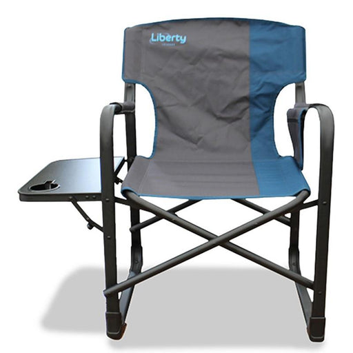 Liberty Director Chair Outdoor Camping Folding Side Table Blue Liberty - UK Camping And Leisure