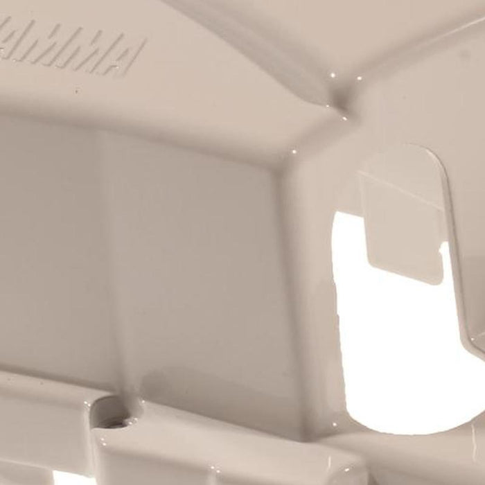 Fiamma F80s Left Hand Outer End Cap White (98673-199) Fiamma - UK Camping And Leisure