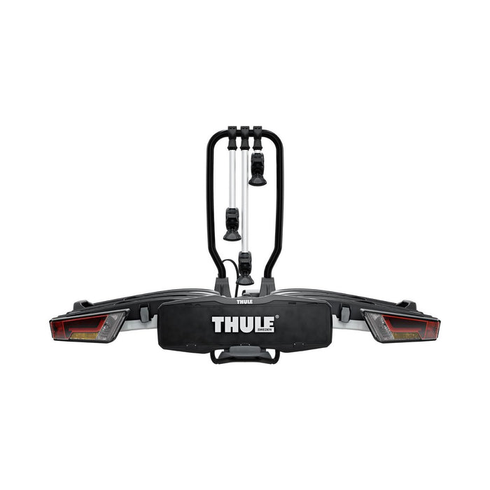 Thule EasyFold XT three-bike platform towbar bike rack black/aluminium Towbar bike rack