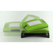 2W COB LED Rechargeable Head Torch Auto Sensor Cycling Front Rear Light Green Sealey - UK Camping And Leisure
