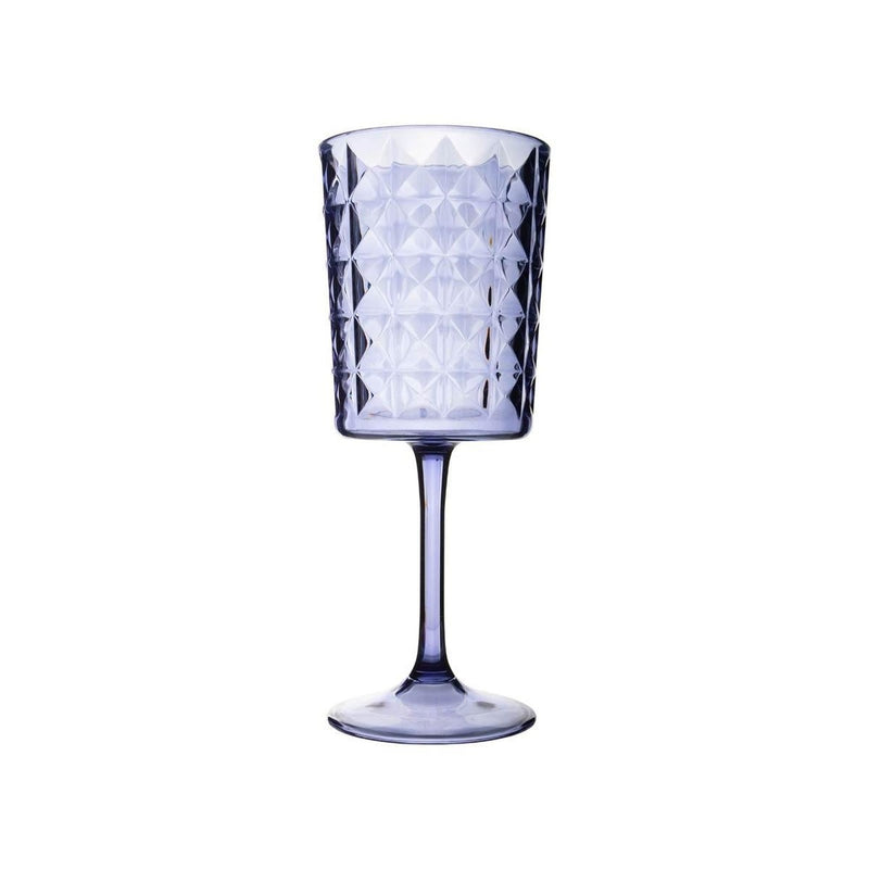 Gimex Stone Line Wine Glass Azure 400ml 1 Piece Gimex - UK Camping And Leisure