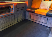 Olpro Black Rear Campervan Living Area Carpet - 1000mm x 1000mm | motorhome, groundsheet