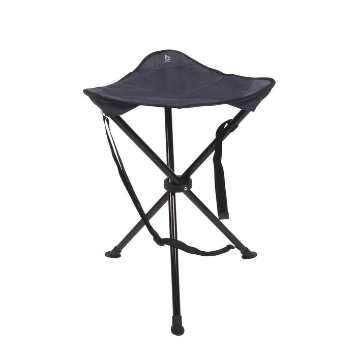 Bo-Camp Stool 3 Legged Deluxe Anthracite Bo-Camp - UK Camping And Leisure