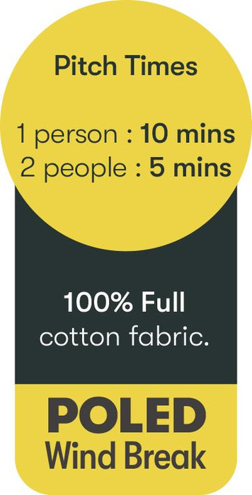 Quest Signature WindBlocker Windbreak Quest - UK Camping And Leisure