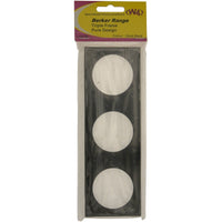 Berker Triple Frame Gloss Black 21247B