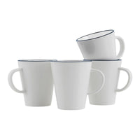 Gimex Linea Line Mug Blue 4 Pieces