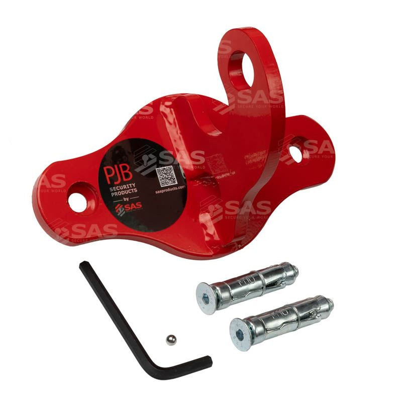 SAS Security Products SAS PJB Untouchable Hook Wall Anchor With Lock And Chain - Image 2 of 4 | UK Camping and Leisure