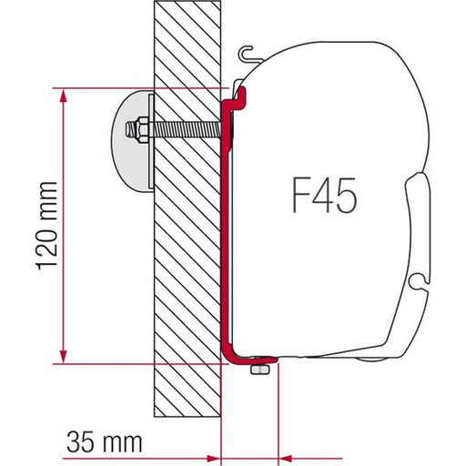 Fiamma Adaptor S 120 Fiamma - UK Camping And Leisure