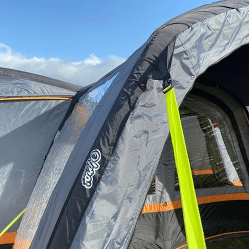 OLPRO Cocoon Breeze Campervan Awning Extension - Charcoal & Orange - View 3