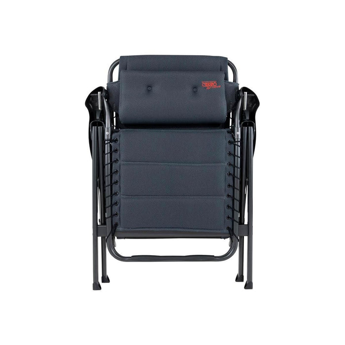 Crespo Zero Gravity Chair AP/232 Air Deluxe Grey Crespo - UK Camping And Leisure