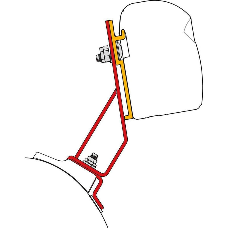 Fiamma F43 Bracket Kit for PSA Vehicles (98655A090) Fiamma - UK Camping And Leisure