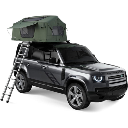 Thule Foothill two-person Low Profile roof top tent agave green Thule - UK Camping And Leisure