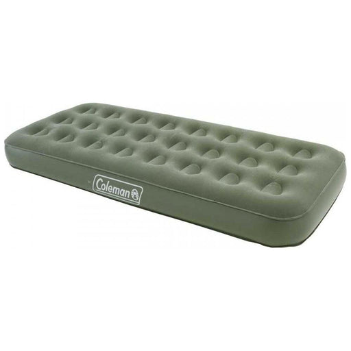 Coleman Comfort Flocked Single blow up inflatable airbed 188 x 85 x 22 cm Coleman - UK Camping And Leisure