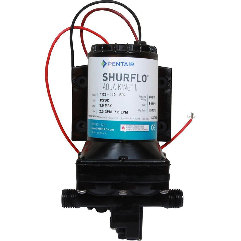 Shurflo Aqua King 2 Junior 12V 7.6 LPM 20PSI Nova - UK Camping And Leisure