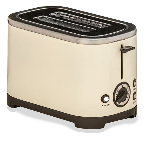 Quest Rocket 2 Slice Caravan Motorhome Low Wattage Toaster - Cream Quest - UK Camping And Leisure