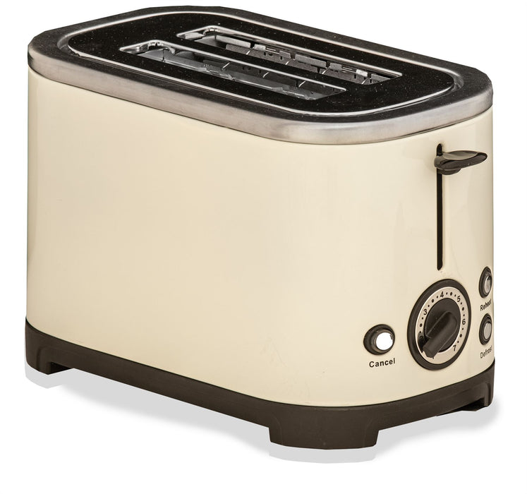 Quest Rocket 2 Slice Caravan Motorhome Low Wattage Toaster - Cream Quest - UK Camping And Leisure