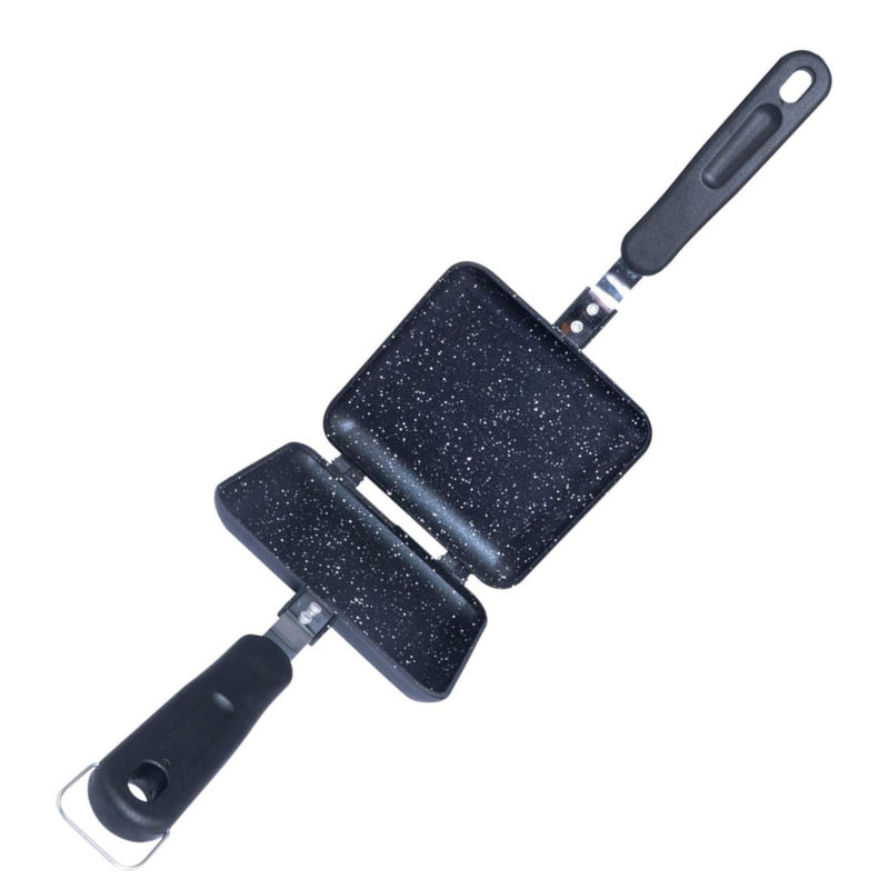 RidgeMonkey Classic Durable Aluminium Non-Stick Sandwich Toaster Granite Edition RidgeMonkey - UK Camping And Leisure
