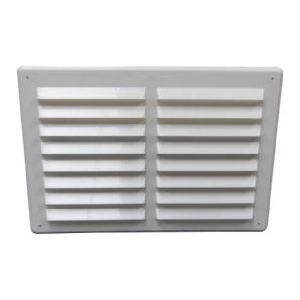 Exterior Louvre Vent 95"X65" White BM466 UK Camping And Leisure - UK Camping And Leisure