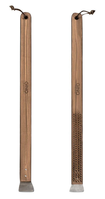 Gino Wooden Handle Wire Brush Gino - UK Camping And Leisure